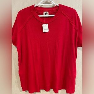 (NWT) Free People Boyfriend Tee Shirt